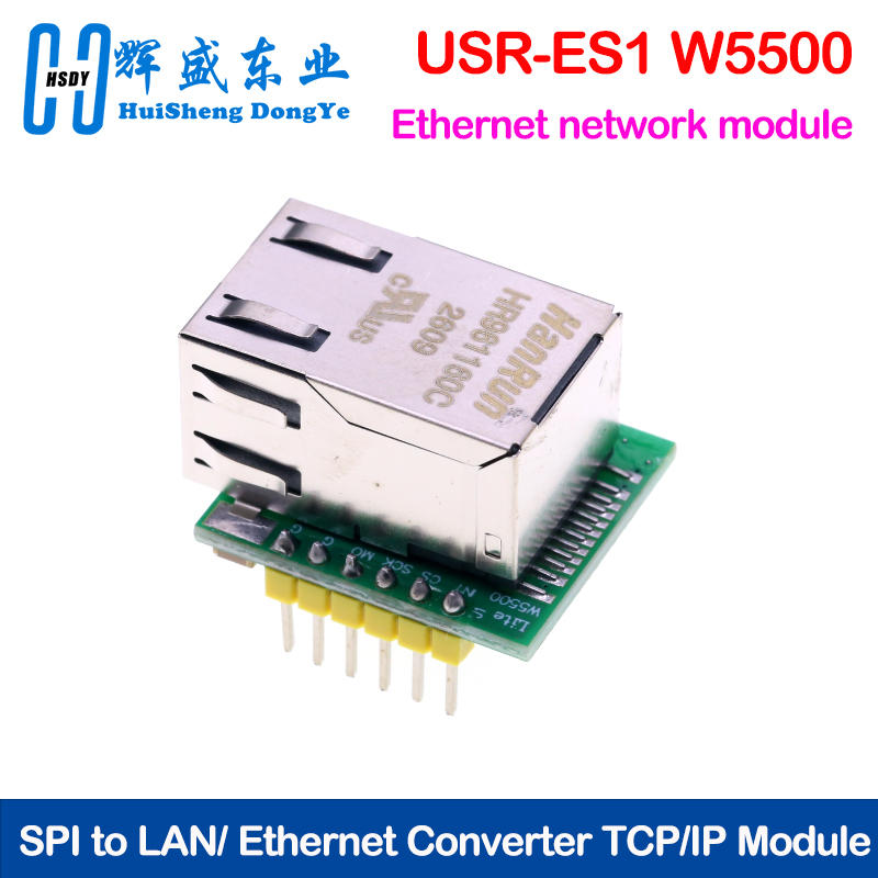 Ethernet Module W5500 - Модуль Ethernet USR-ES1 W5500: преобразование SPI