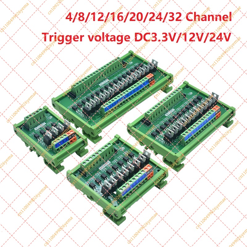 Relay 8 Channel Board - Плата твердотельных реле-усилителей для выходов ПЛК,
