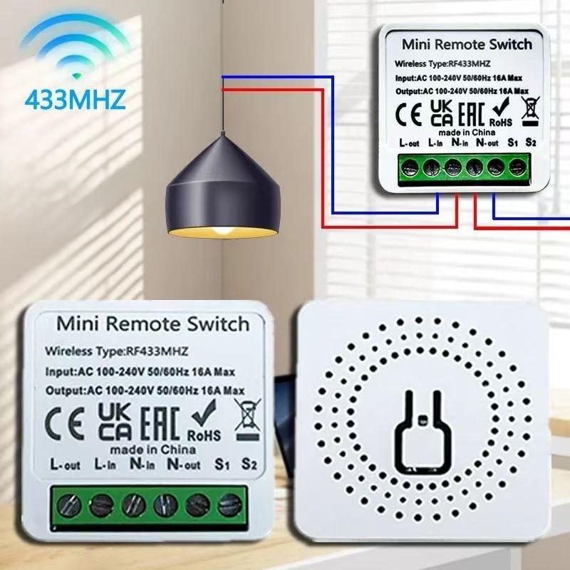 Diy Home Automation Controller - Умный мини-выключатель RF 433 МГц, беспроводной