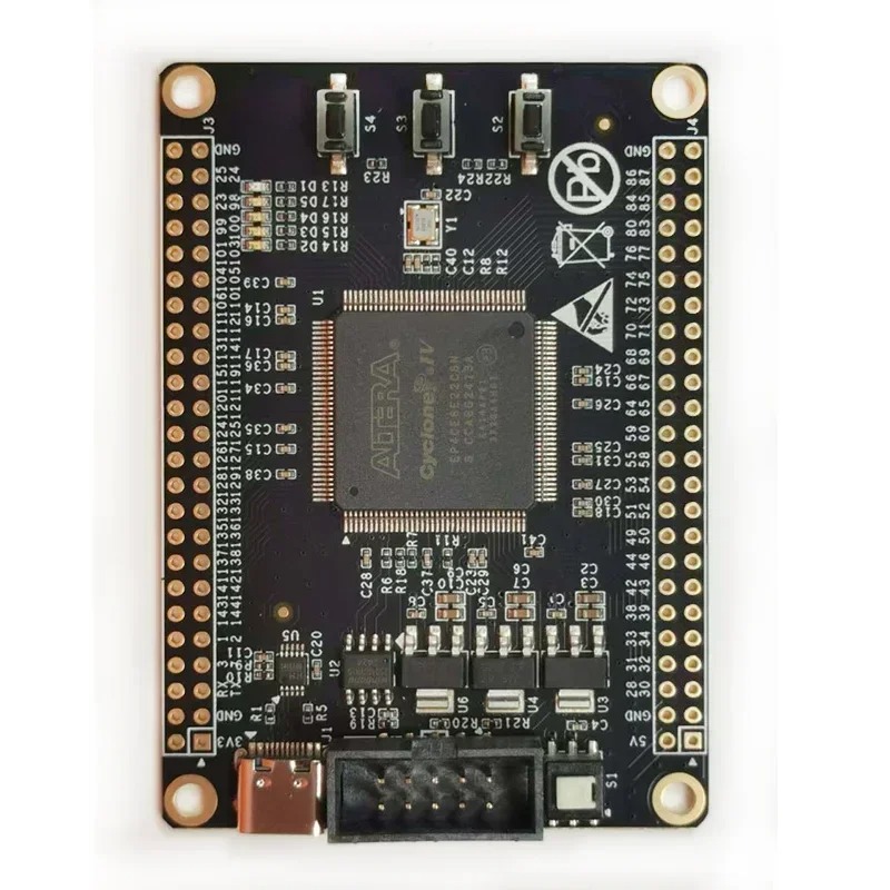 Ethernet Module W5500 - Основная плата Intel Altera Cyclone IV