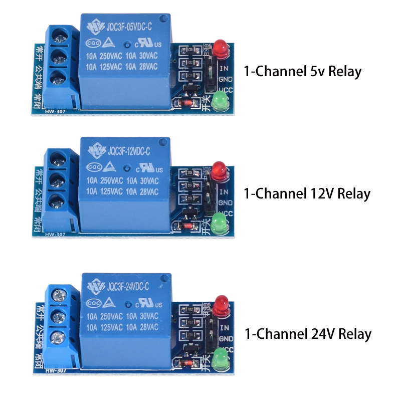 Модуль реле DC 5В 12В 24В на 1 – обзор и цена Relay 8 Channel Board