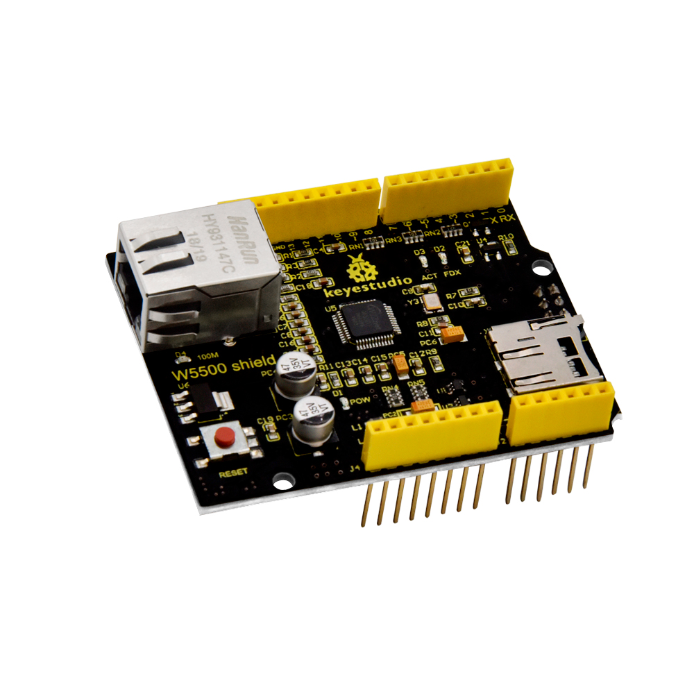 Плата расширения управления Et – обзор и цена Ethernet Module W5500