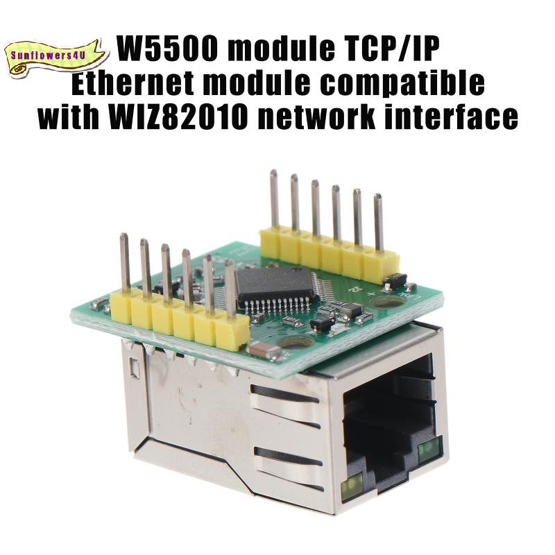 Конвертер SPI в LAN Ethernet с – обзор и цена Ethernet Module W5500