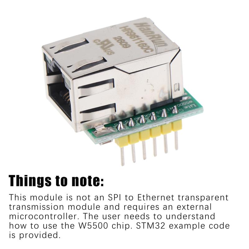 Конвертер SPI в LAN Ethernet с – обзор и цена Ethernet Module W5500