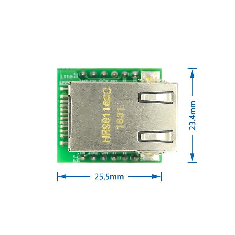 Модуль-конвертер W5500 Chip US – обзор и цена Ethernet Module W5500