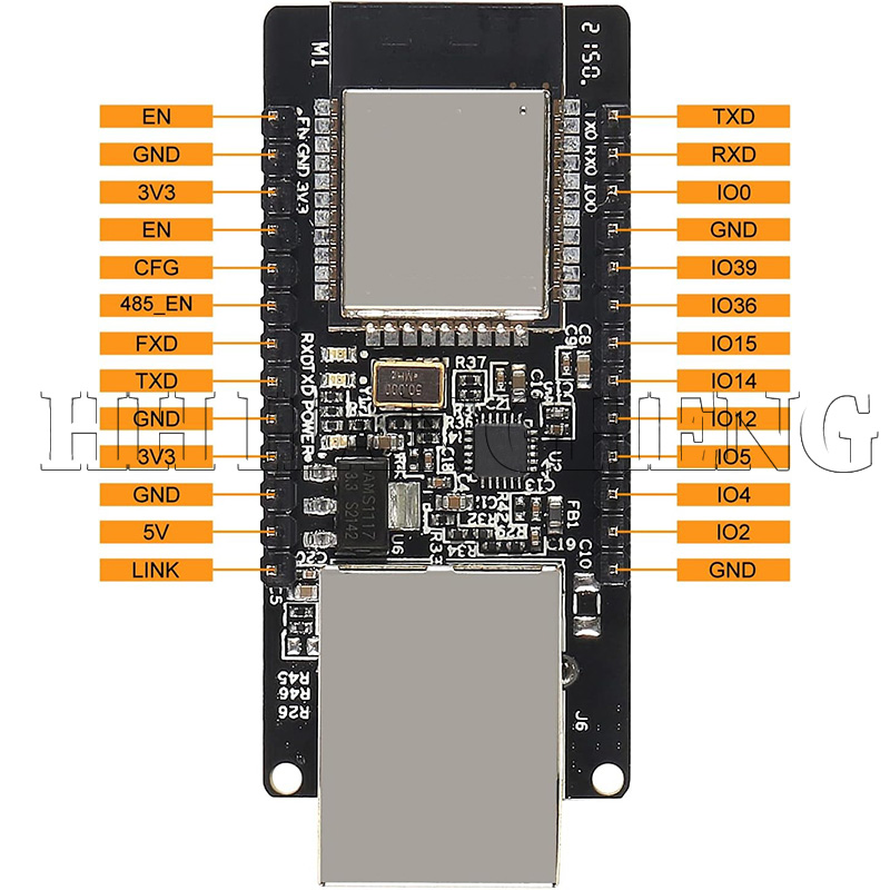 10-1 шт. WT32-ETH01 встроенный – обзор и цена Ethernet Module W5500