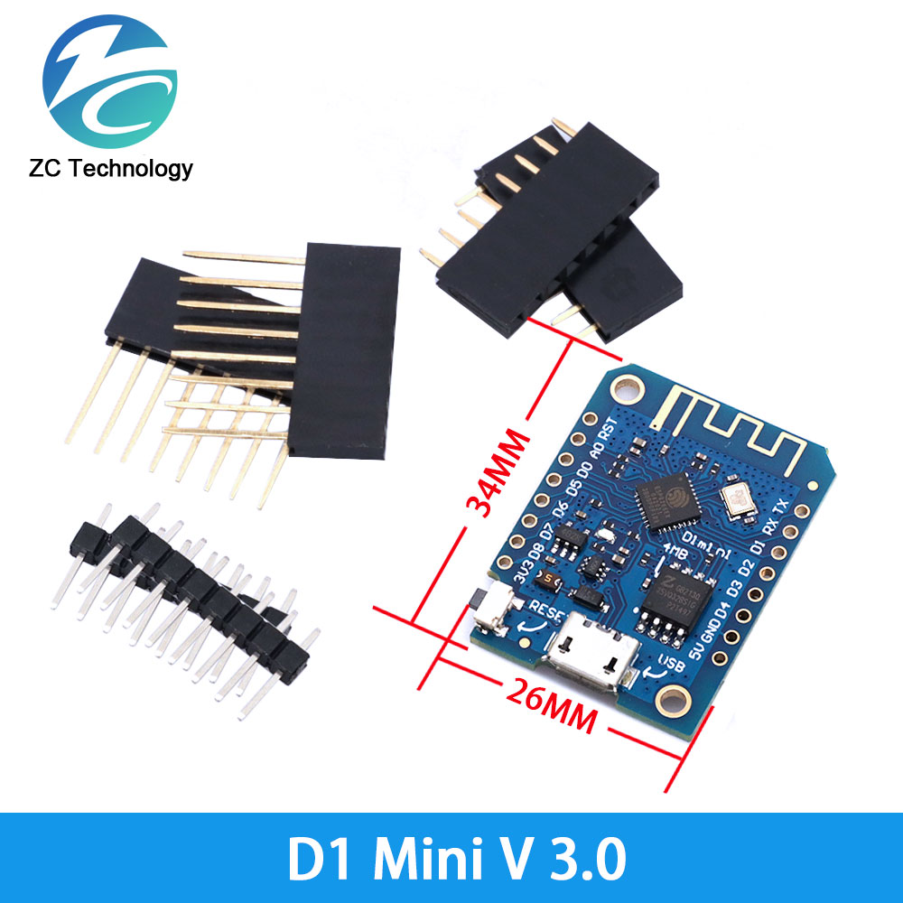 D1 Mini ESP8266 ESP-12F CH340G – обзор и цена Esp8266 Nodemcu Board