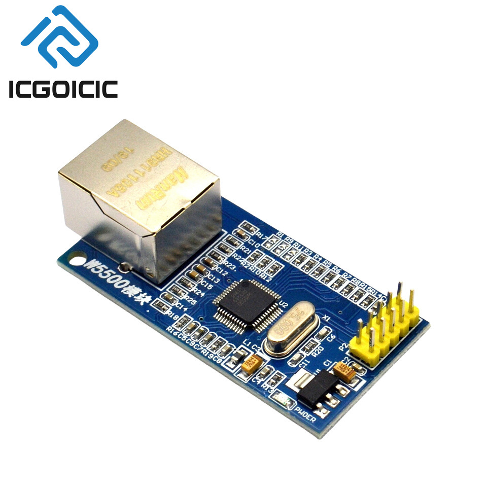 Модуль Ethernet W5500 — провод – обзор и цена Ethernet Module W5500