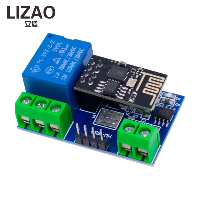 Модуль Wi-Fi реле LIZAO ESP826 – обзор и цена Diy Automation Projects