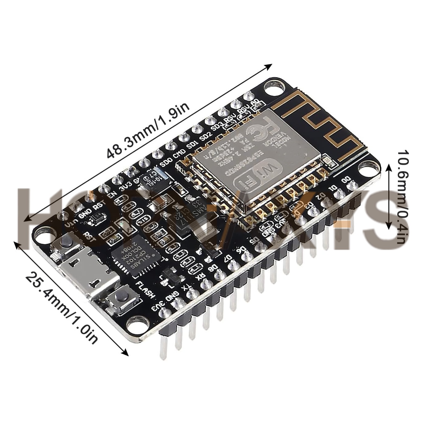1-10 шт./беспроводной модуль C – обзор и цена Esp8266 Nodemcu Board
