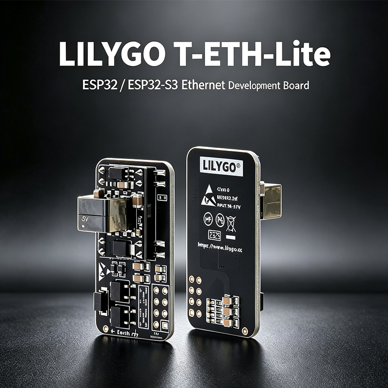 Плата разработчика LILYGO T‑ET – обзор и цена Ethernet Module W5500